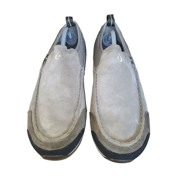 OluKai Kama Hele Slip-on Canvas Loafers Mens 12 main image 8